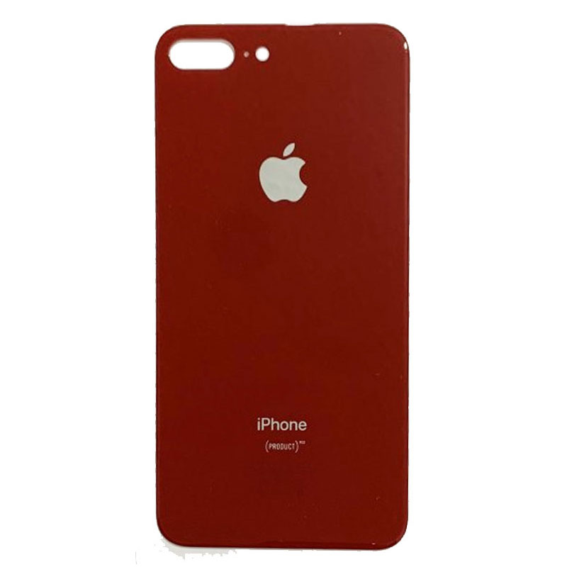 Tapa trasera iPhone 8 Plus Rojo (facil instalacion)