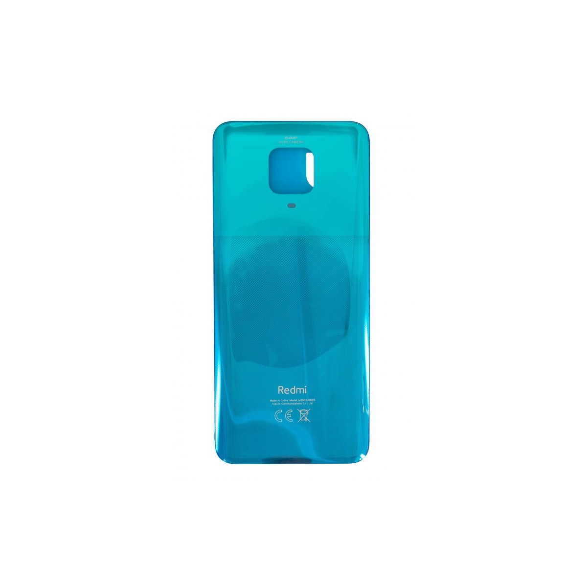 Tapa trasera Xiaomi Redmi Note 9 Pro/ 9s Azul turquesa