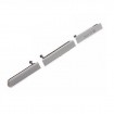 set de 3 Tapa Lateral para Sony Xperia Z1 Compact Blanco