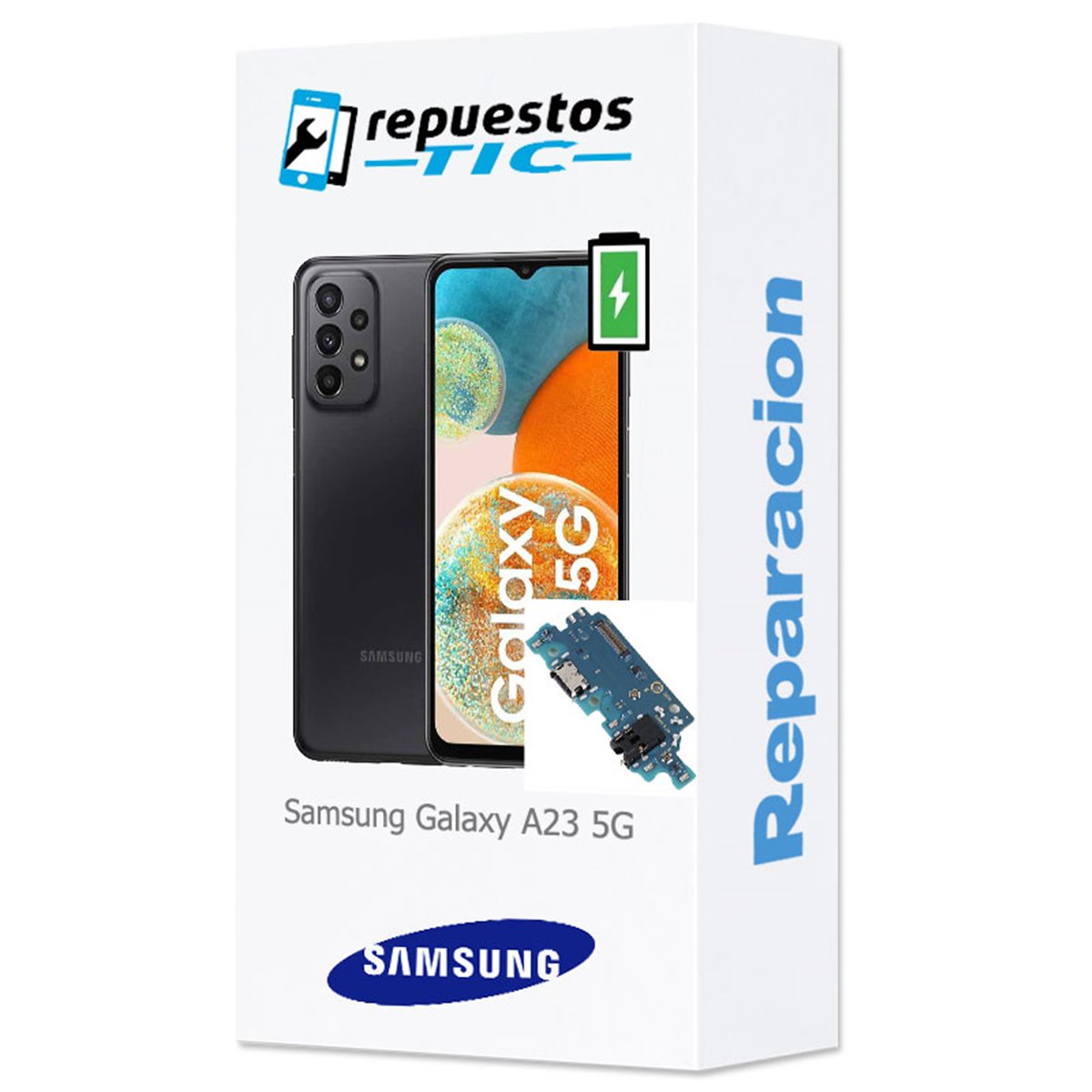 Cambio de conector de carga Samsung Galaxy A23 5G A236 