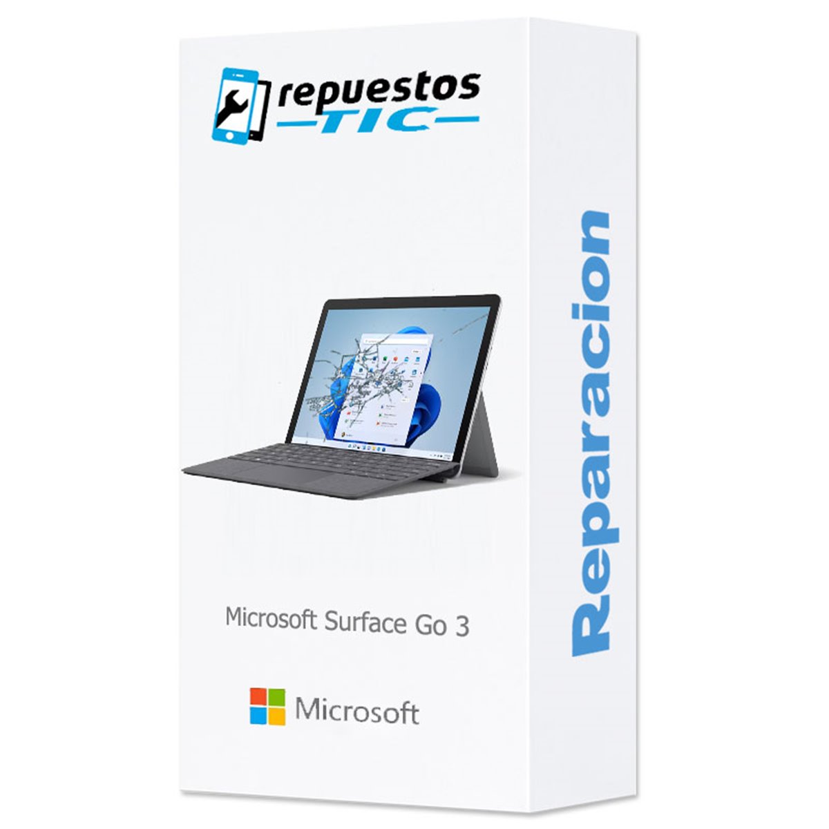 Cambio Pantalla Microsoft Surface Go 3 completa LCD + tactil