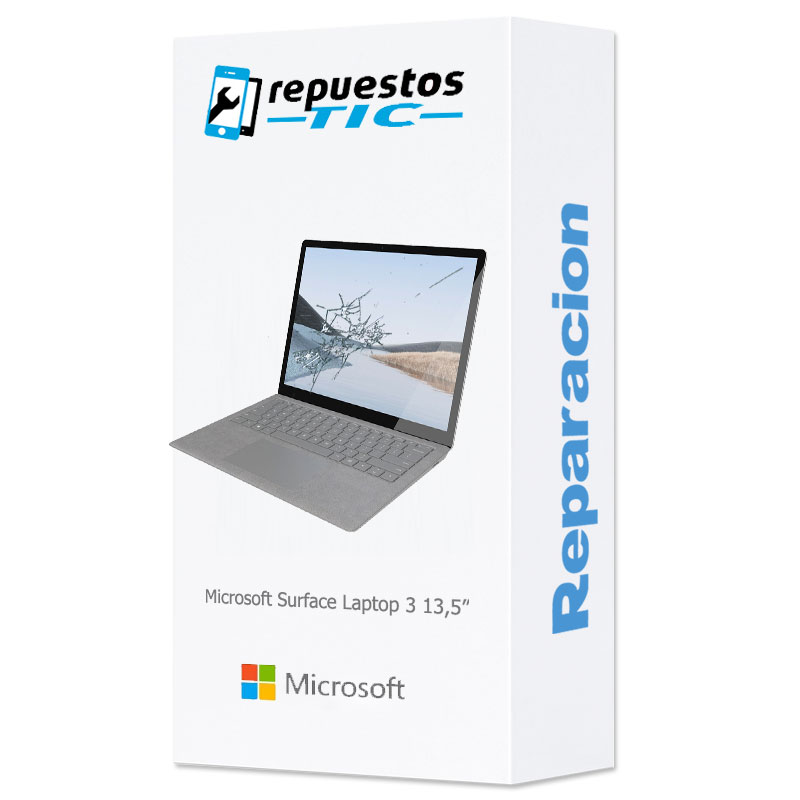 Cambio Pantalla Microsoft Surface Laptop 3 13,5" completa LCD + tactil 