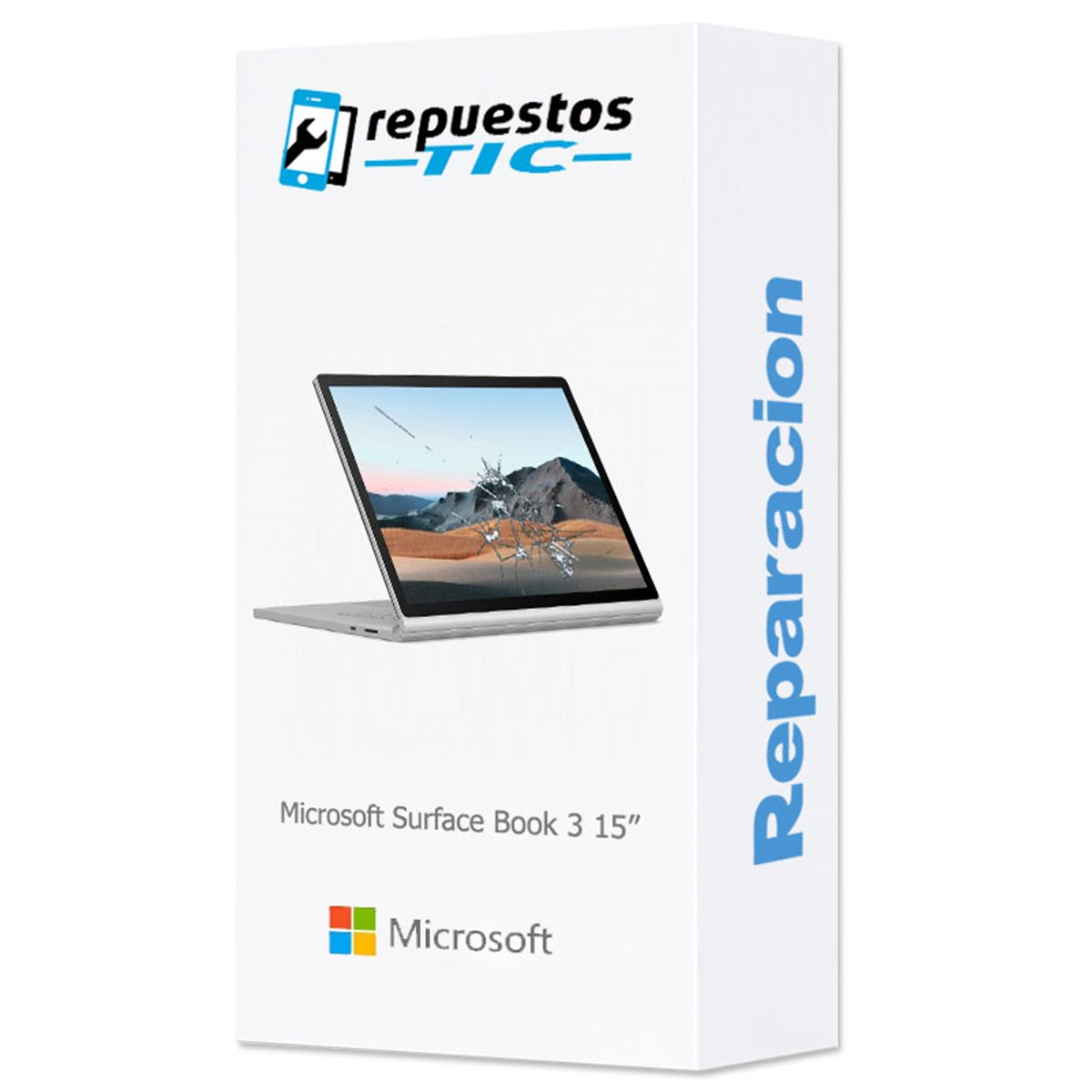 Cambio Pantalla Microsoft Surface Book 3 15" completa LCD + tactil 