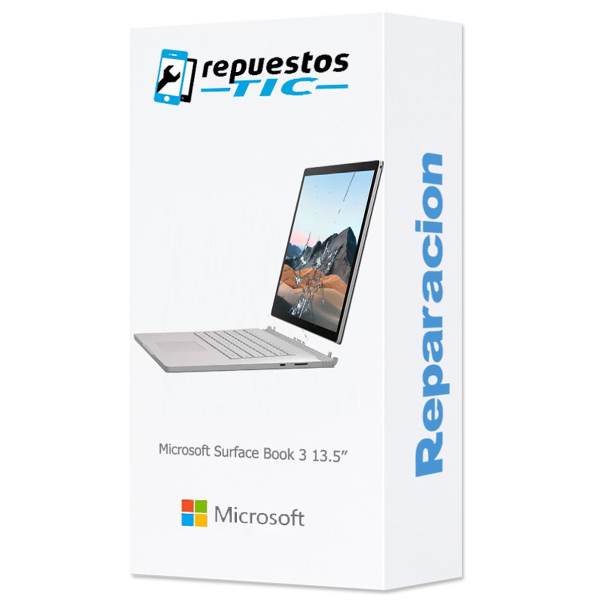 Cambio Pantalla Microsoft Surface Book 3 13.5" completa LCD + tactil 