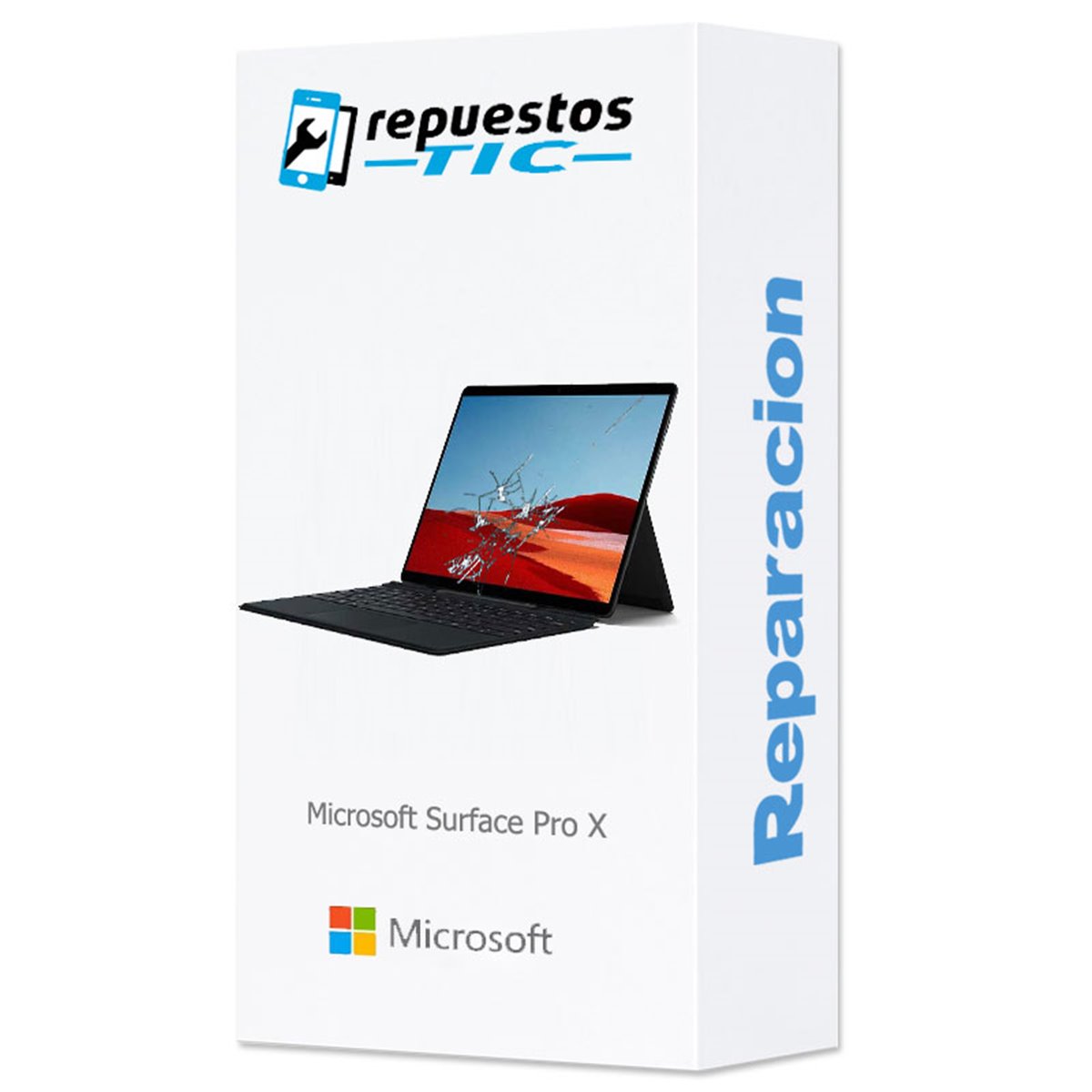 Cambio Pantalla Microsoft Surface Pro X completa LCD + tactil
