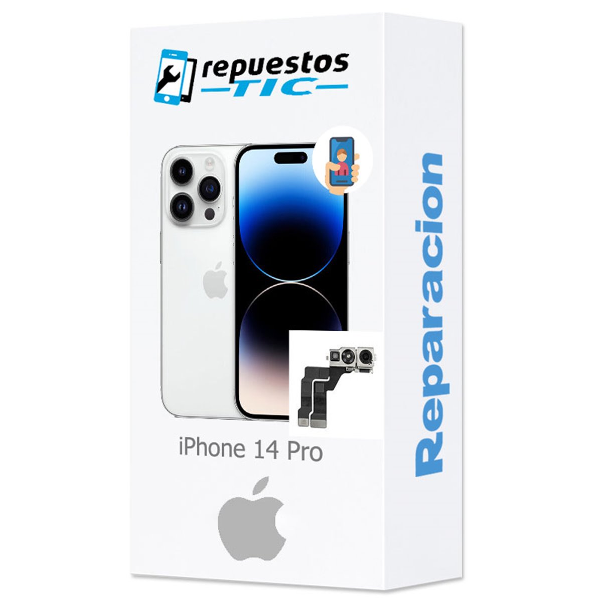 Cambio Camara frontal iPhone 14 Pro 