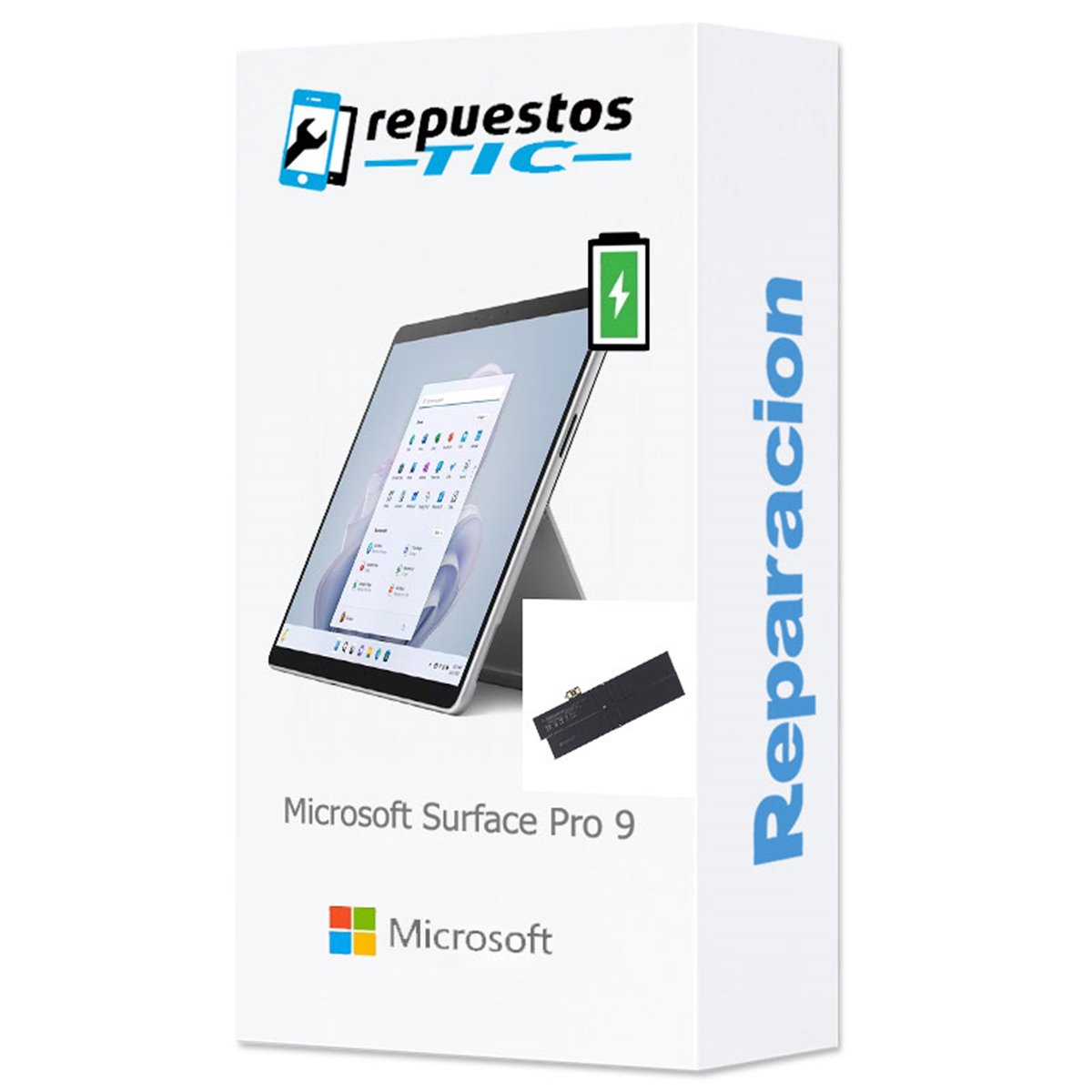 Cambio Bateria Microsoft Surface Pro 9 