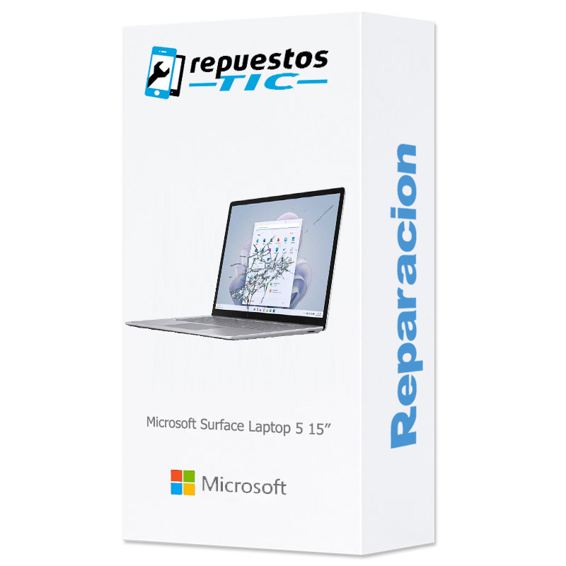 Cambio Pantalla Surface Laptop 5 15" completa LCD + tactil 