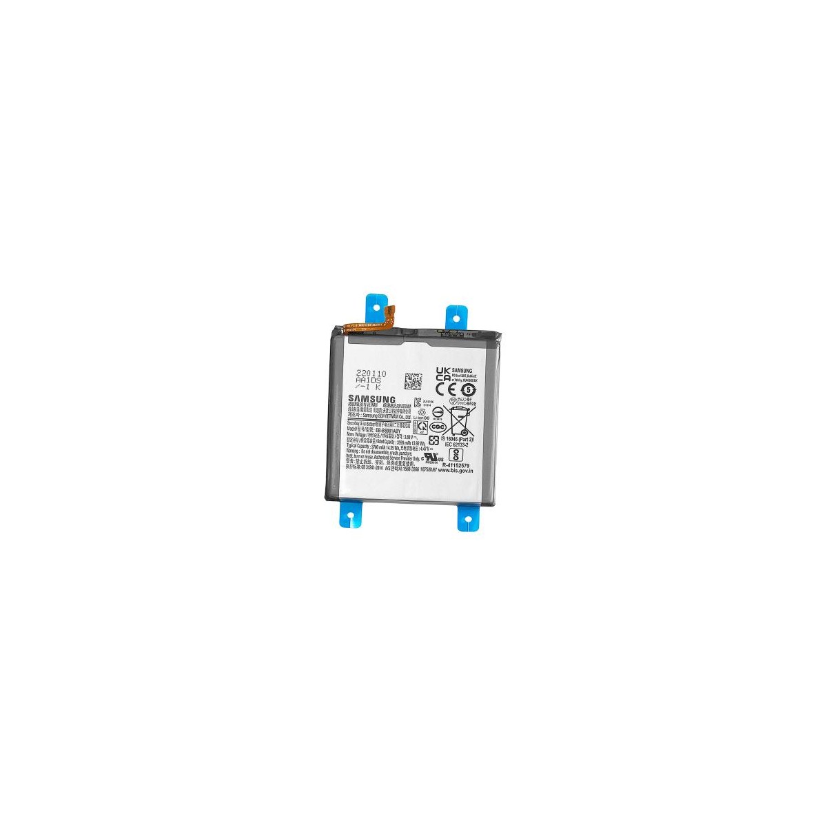 Bateria original Samsung Galaxy S22 5G S901 Service Pack