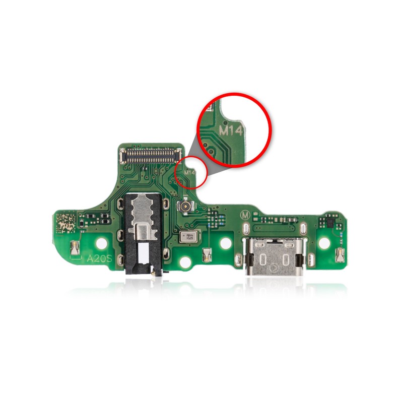 Modulo conector de carga Samsung Galaxy A20s A207F (Version M14)