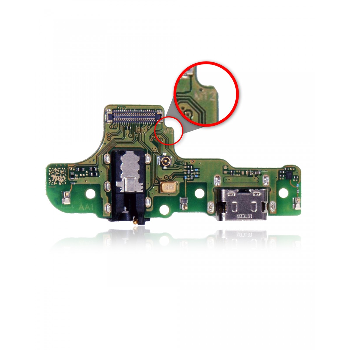 Modulo conector de carga Samsung Galaxy A20s A207F (Version M12)