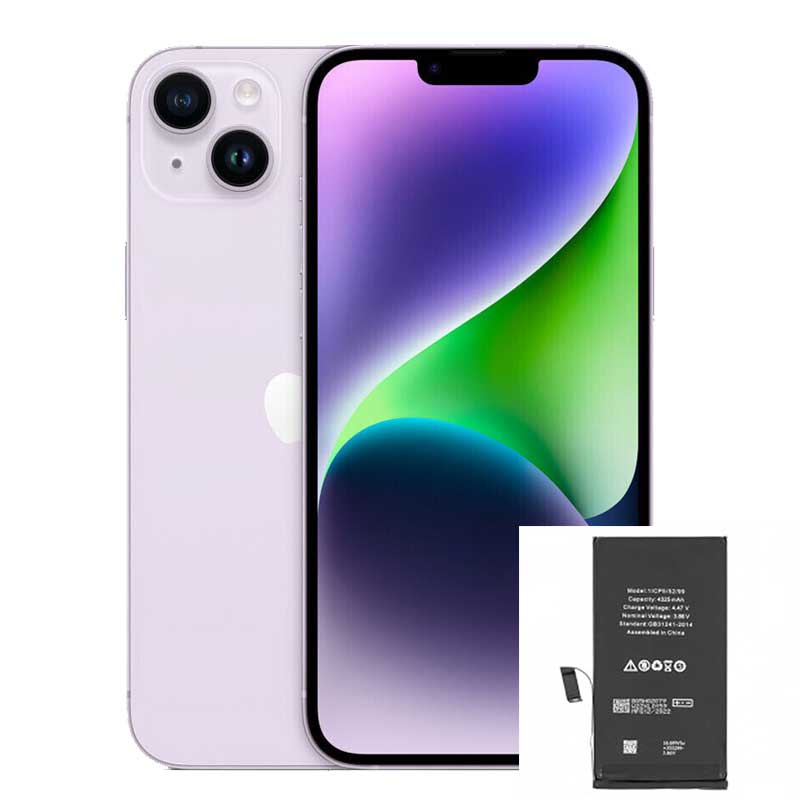 Cambio Bateria iPhone 14 Plus calidad Premium 