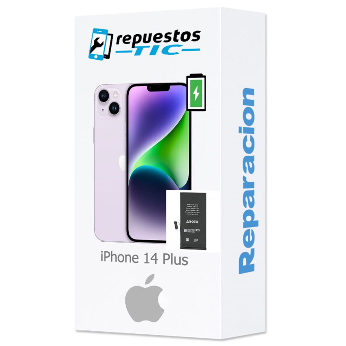 Cambio Bateria iPhone 14 Plus calidad Premium 