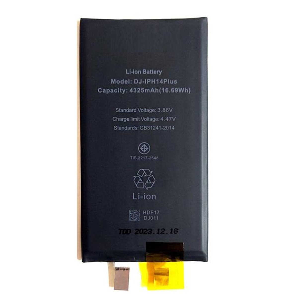 Bateria iPhone 14 Plus (sin flex)