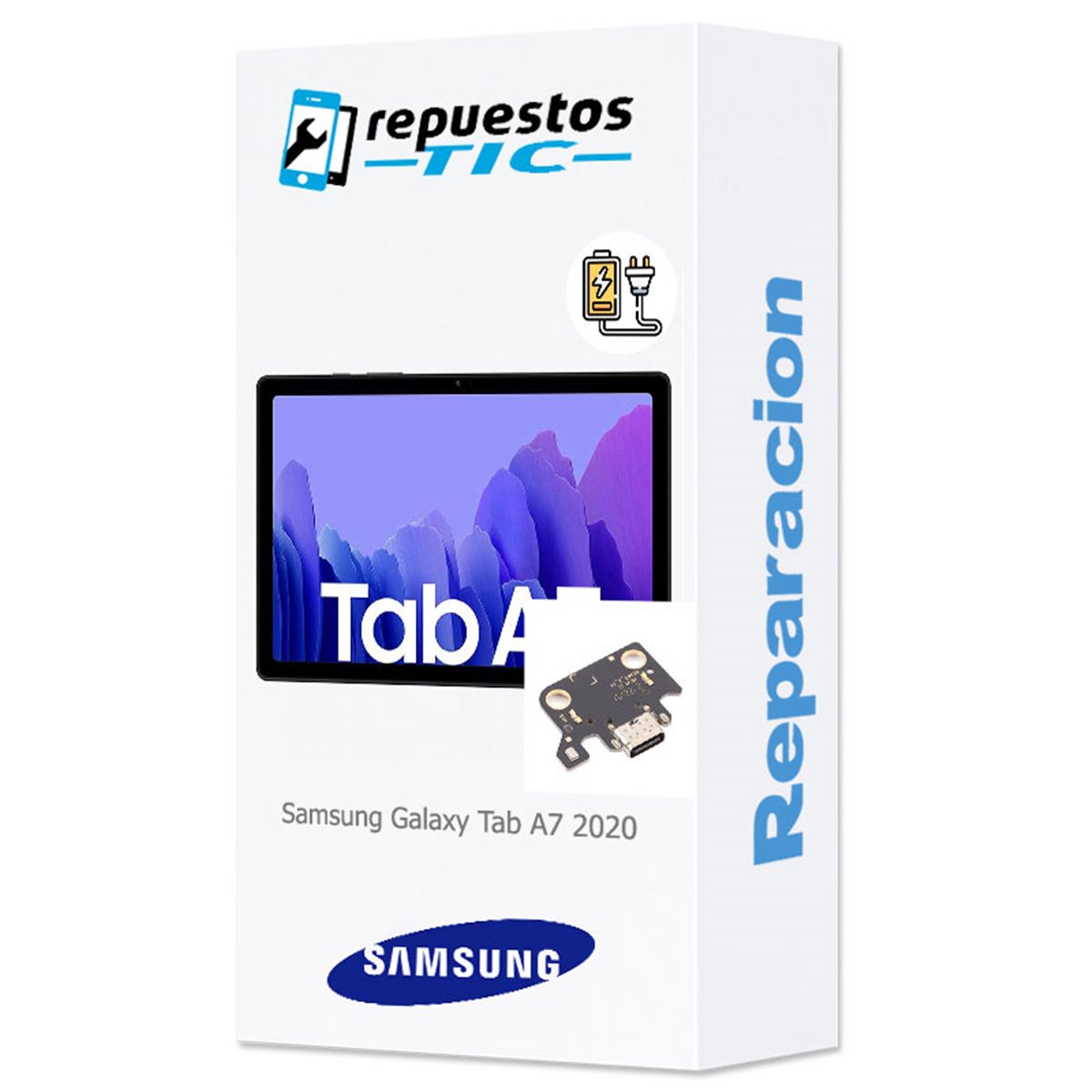 Cambio de conector de carga Samsung Galaxy Tab A7 10.4" (2020) (SM-T500 SM-T505) 