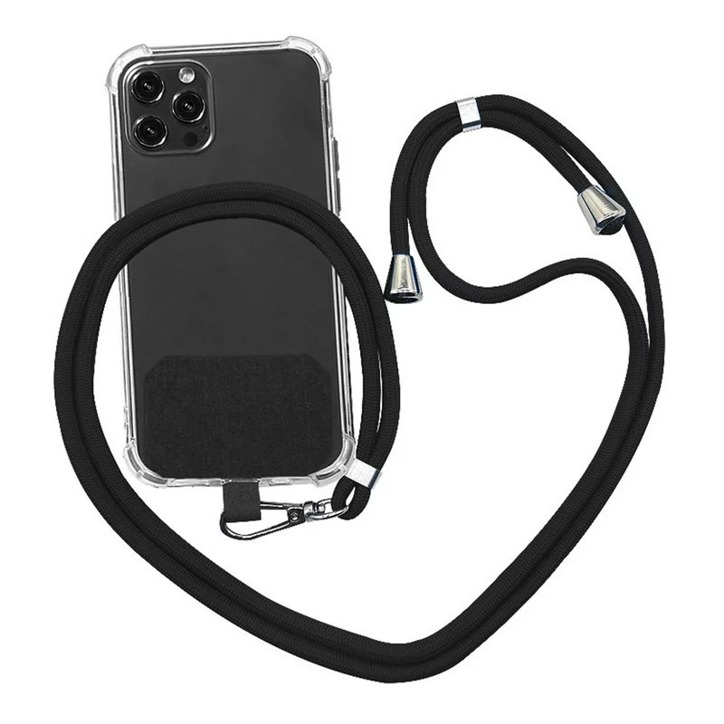 Funda protectora silicona transparente con cordon iPhone Xs Max