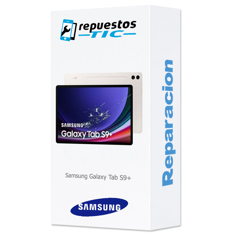 Cambio pantalla Samsung Galaxy Tab S9+ 12.4" (2023) (SM-X810, SM-X816) original Service Pack 