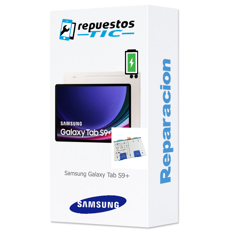 Cambio bateria original Samsung Galaxy Tab S9+ 12.4" (2023) (SM-X810, SM-X816) Service Pack 