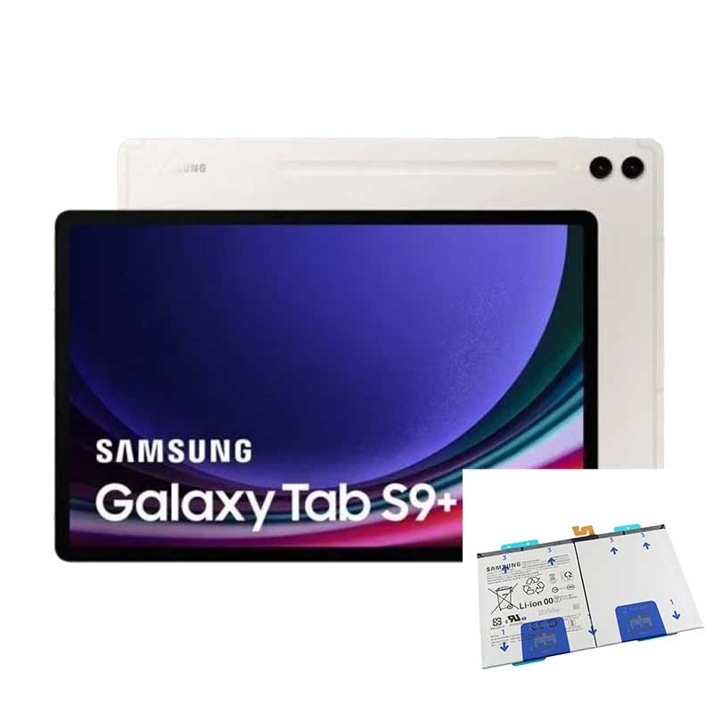 Cambio bateria original Samsung Galaxy Tab S9+ 12.4" (2023) (SM-X810, SM-X816) Service Pack 