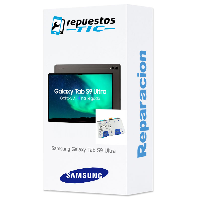 Cambio bateria original Samsung Galaxy Tab S9 Ultra 14.6" (2023) (SM-X910, SM-X916, SM-X918) Service Pack 