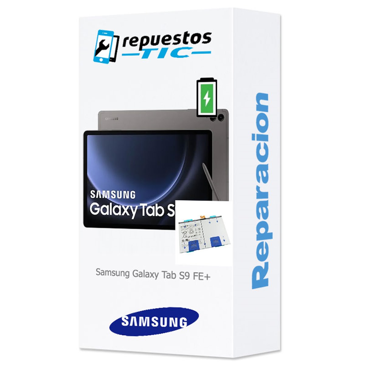Cambio bateria original Samsung Galaxy Tab S9 FE+ 12.4" (2023) (SM-X610, SM-X616B) Service Pack 