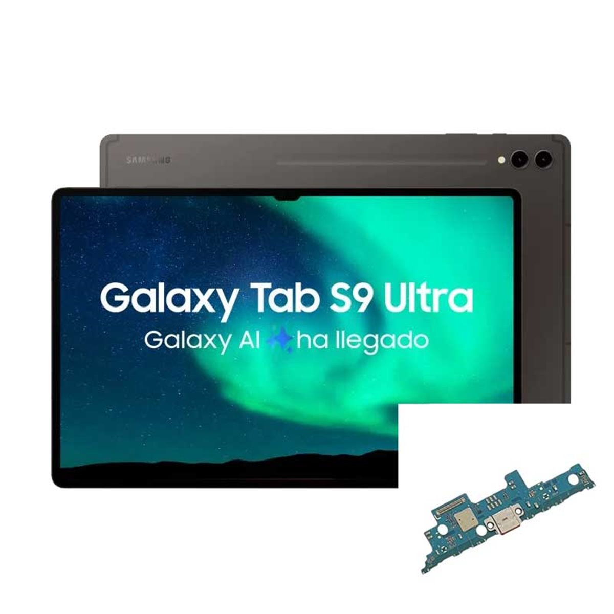 Cambio de conector de carga Samsung Galaxy Tab S9 Ultra 14.6" (2023) (SM-X910, SM-X916, SM-X918) 