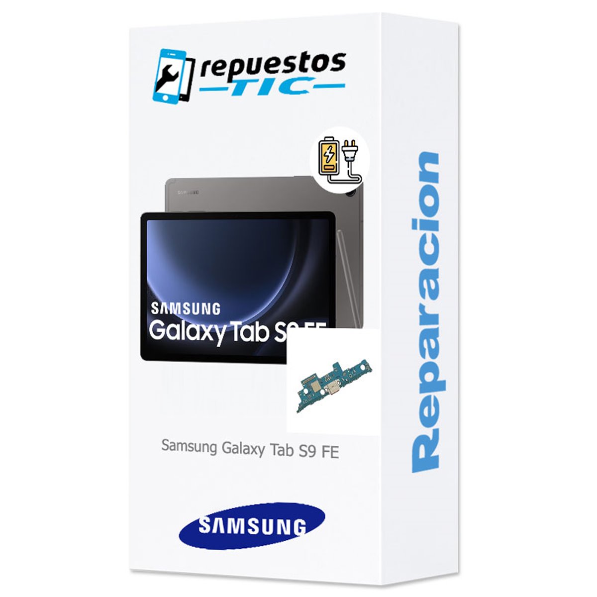 Cambio de conector de carga Samsung Galaxy Tab S9 FE 10.9" (2023) (SM-X510, SM-X516B) 