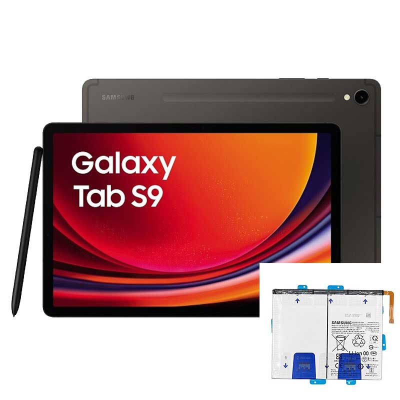 Cambio bateria original Samsung Galaxy Tab S9 11" (2023) (SM-X710, SM-X716) Service Pack 