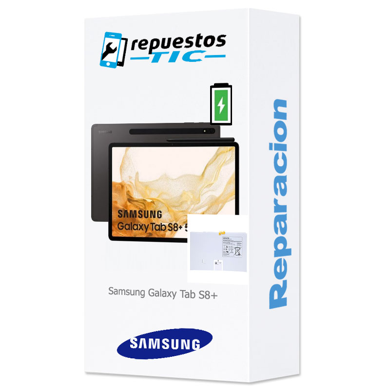 Cambio bateria original Samsung Galaxy Tab S8+ 12.4" (2022) (SM-X800, SM-X806) Service Pack 
