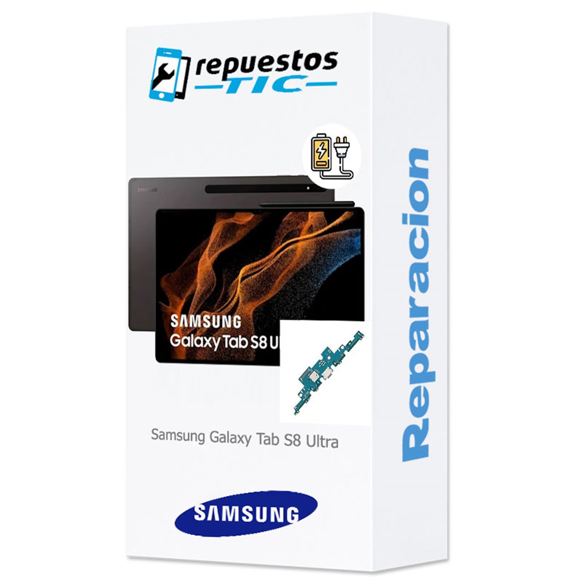 Cambio de conector de carga Samsung Galaxy Tab S8 Ultra 14.6" (2022) (SM-X900, SM-X906) 