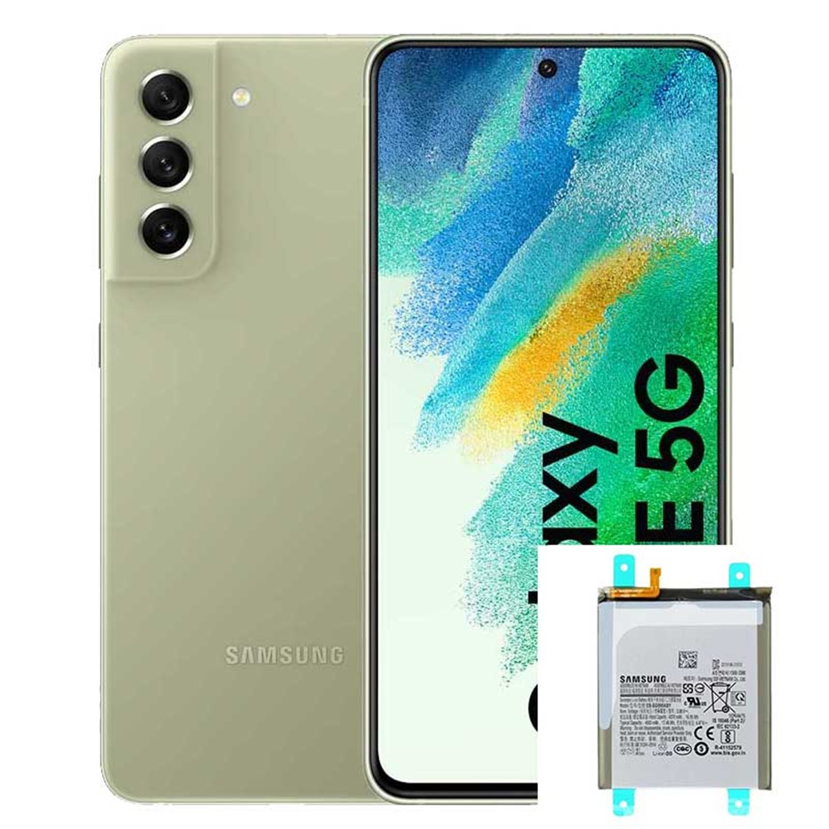 Cambio bateria original Samsung Galaxy S21 FE 5G G990B Service Pack 