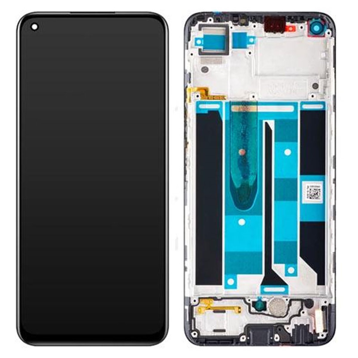 Pantalla original Realme 8 4G (RMX3085) Service Pack Negra