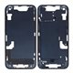 Chasis iPhone 14 con tapa trasera (sin componentes) Negro
