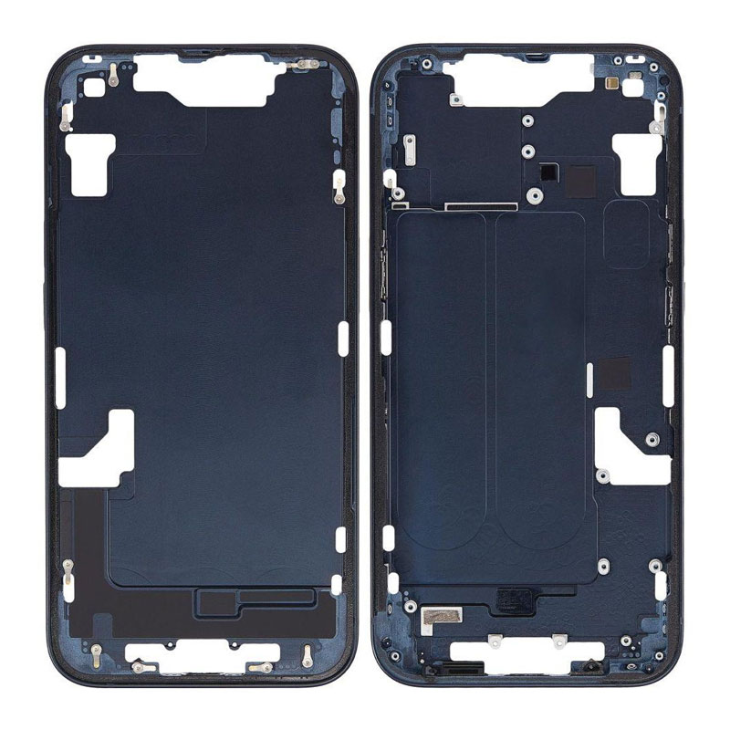 Chasis iPhone 14 con tapa trasera (sin componentes) Negro