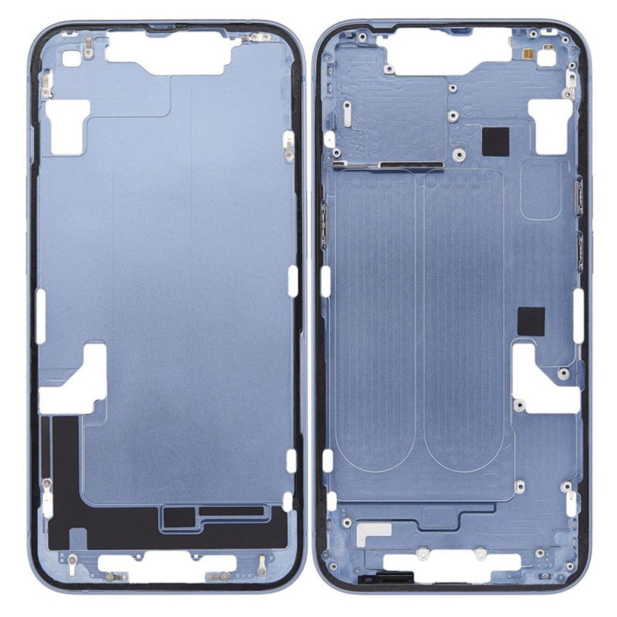 Chasis iPhone 14 con tapa trasera (sin componentes) Azul