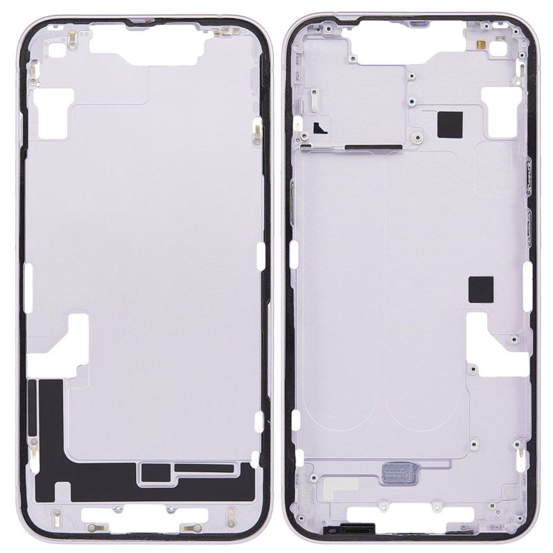 Chasis iPhone 14 con tapa trasera (sin componentes) Purpura