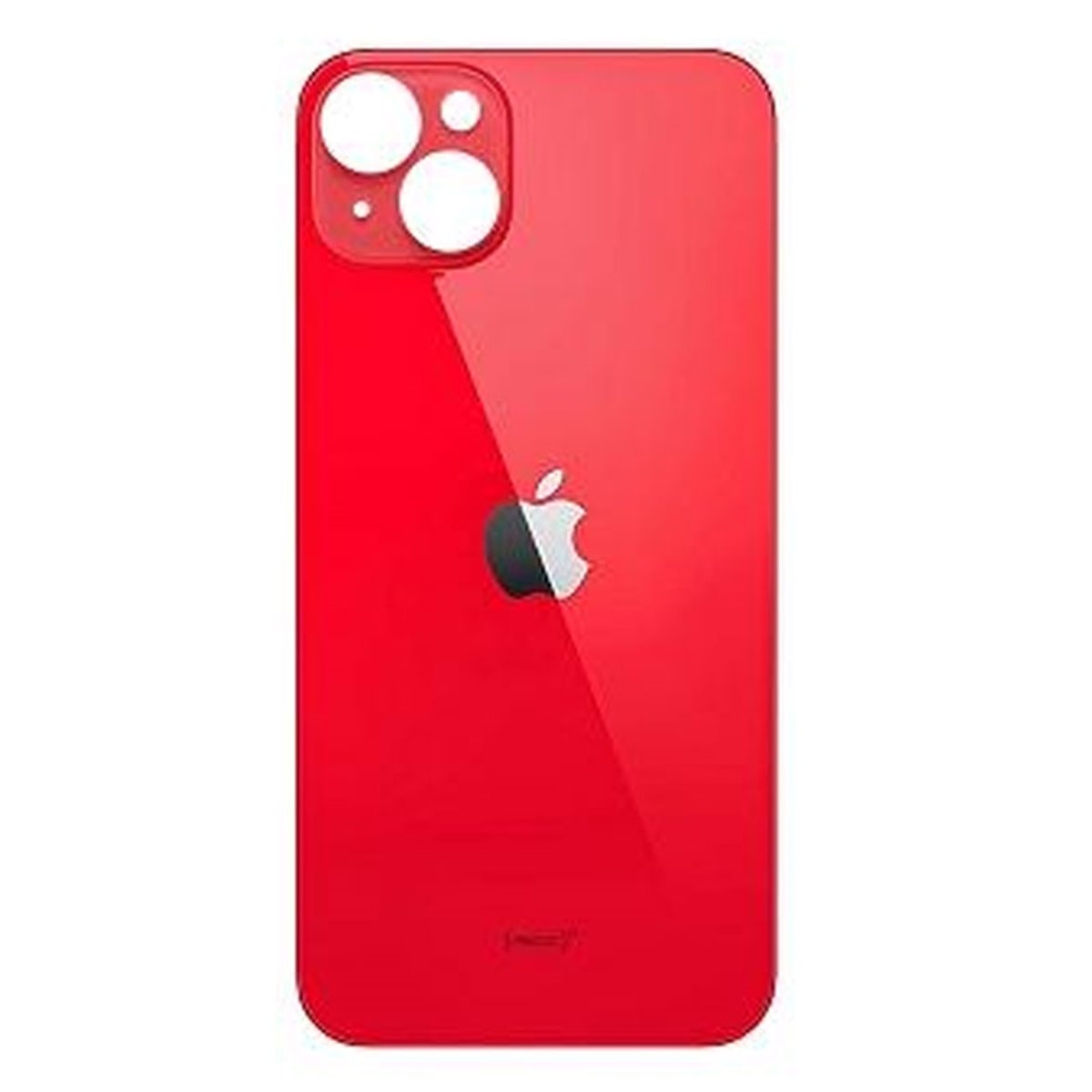 Chasis iPhone 14 con tapa trasera (sin componentes) Rojo