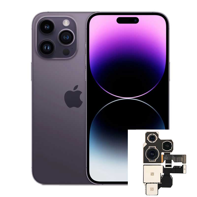 Cambio Camara trasera iPhone 14 Pro Max 