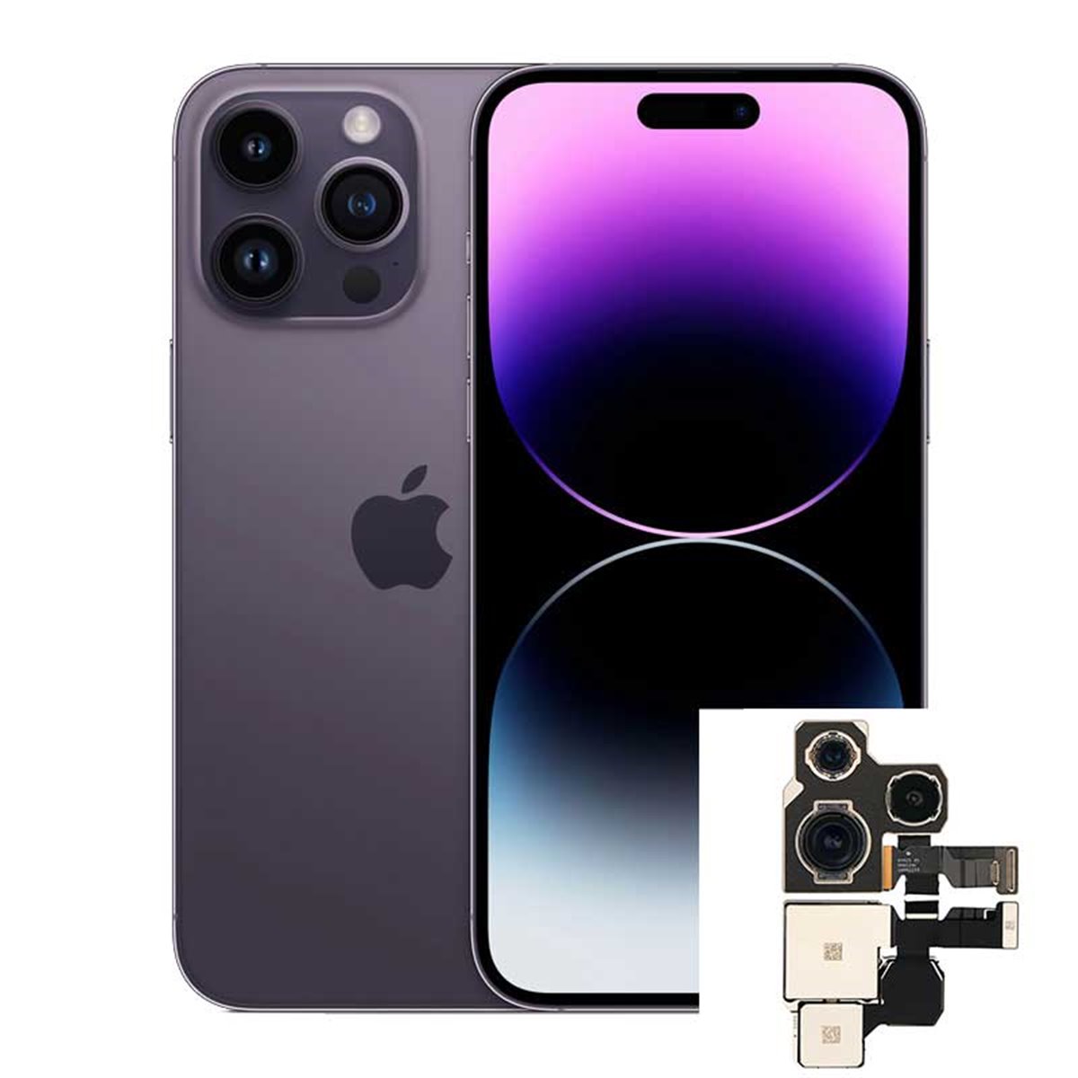Cambio Camara trasera iPhone 14 Pro Max 