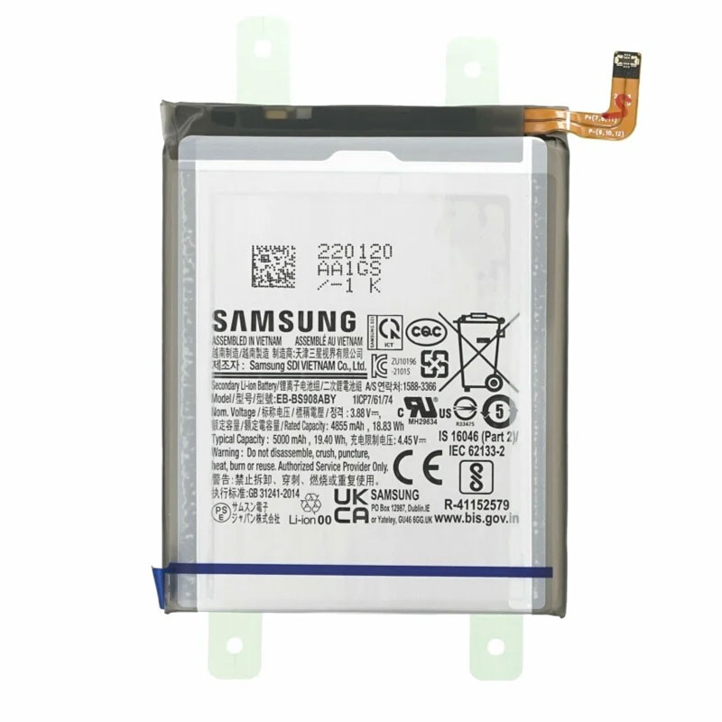 Bateria original Samsung Galaxy S22 Ultra 5G S908 Service Pack 