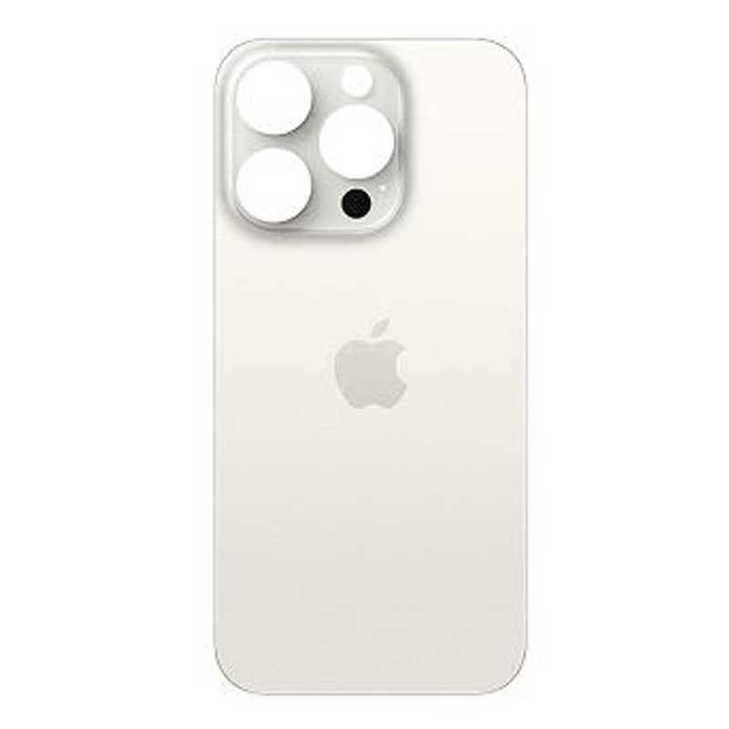 Tapa trasera iPhone 15 Pro Max Blanco