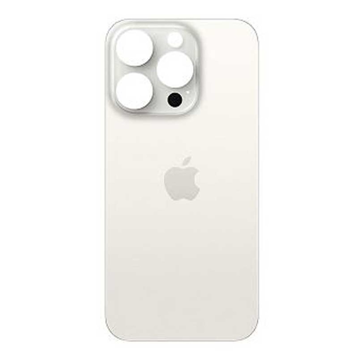 Tapa trasera iPhone 15 Pro Max Blanco