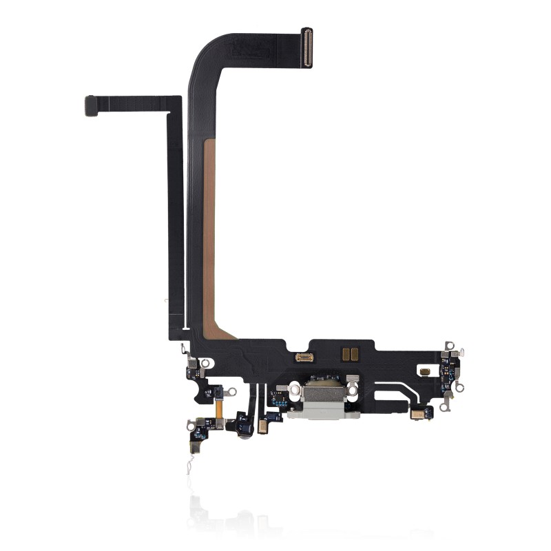 Flex de carga y micro iPhone 13 Pro Max (A2484, A2641, A2643, A2644, A2645) Blanco