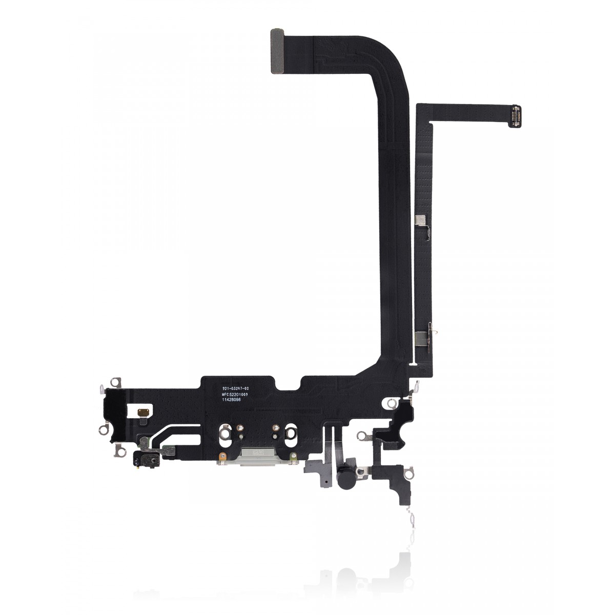 Flex de carga y micro iPhone 13 Pro Max (A2484, A2641, A2643, A2644, A2645) Blanco