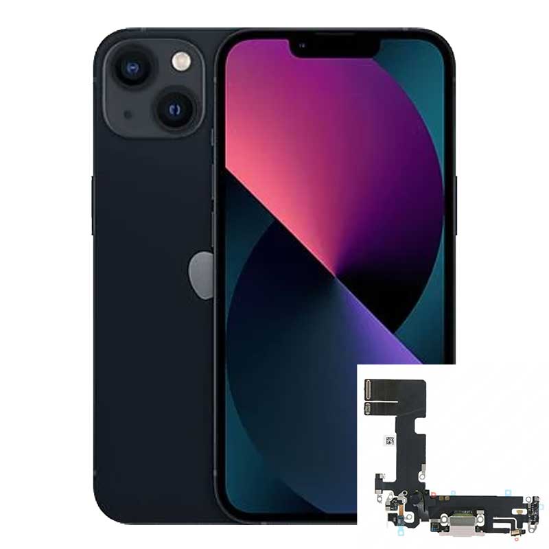 Cambio Cambio de conector de carga iPhone 13 
