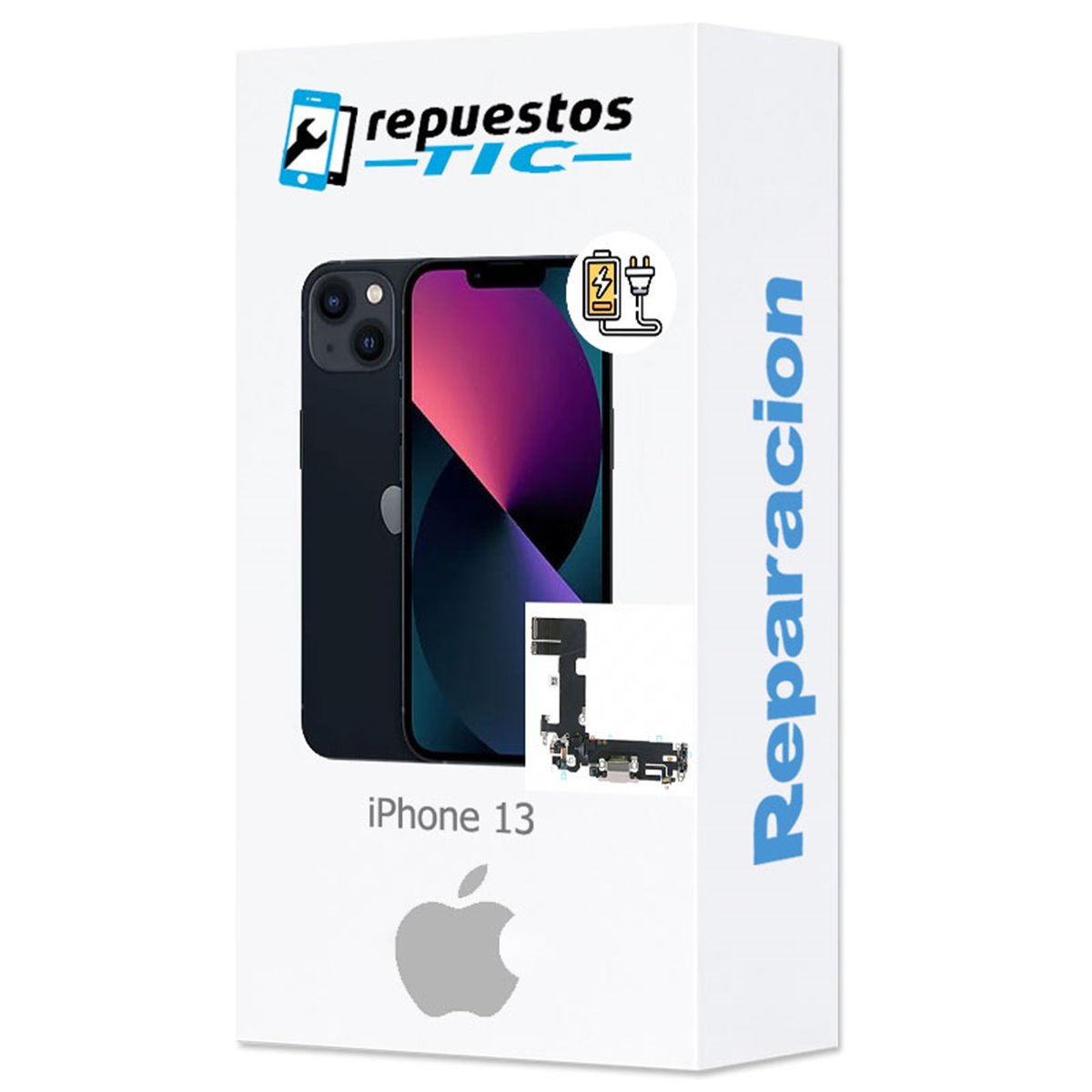 Cambio Cambio de conector de carga iPhone 13 