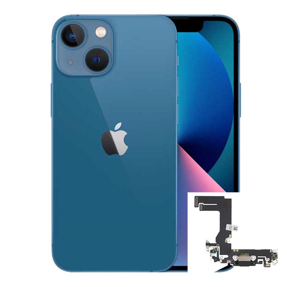 Cambio de conector de carga iPhone 13 Mini 