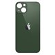 Tapa trasera iPhone 13 Mini verde (facil instalacion)