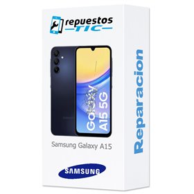 Cambio pantalla Samsung Galaxy A15 A155 4G/ A156 5G original Service Pack Negra