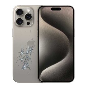Cambio tapa trasera iPhone 15 Pro 